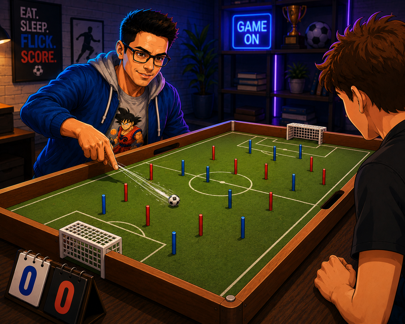Flick Soccer title